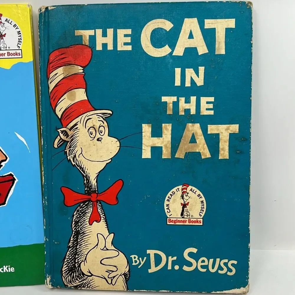 Dr. Seuss Set of 2 Hard Cover Books: Cat in the Hat & Summer